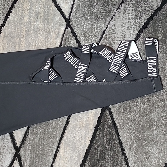 VICTORIA SPORT 2018 KNOCKOUT BY VICTORIA SECRET CROPPED CRISS-CROSS LEGG… - Picture 4 of 11